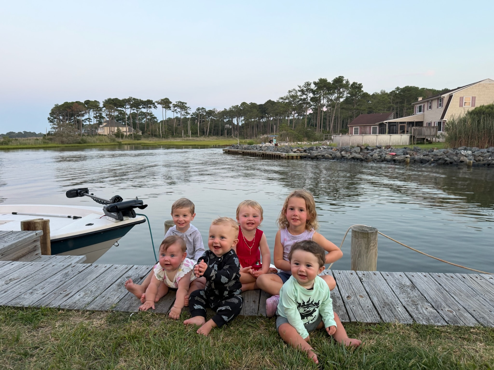 The team at Flying Point Marina on the waterfront